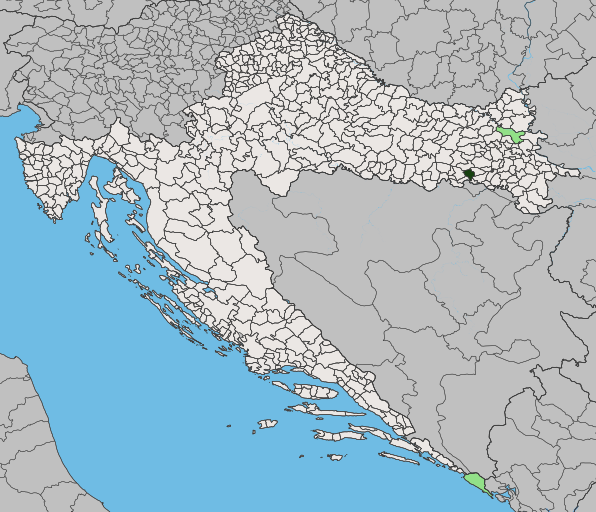 Croatia counties