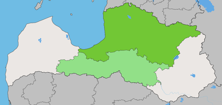 Latvia regions