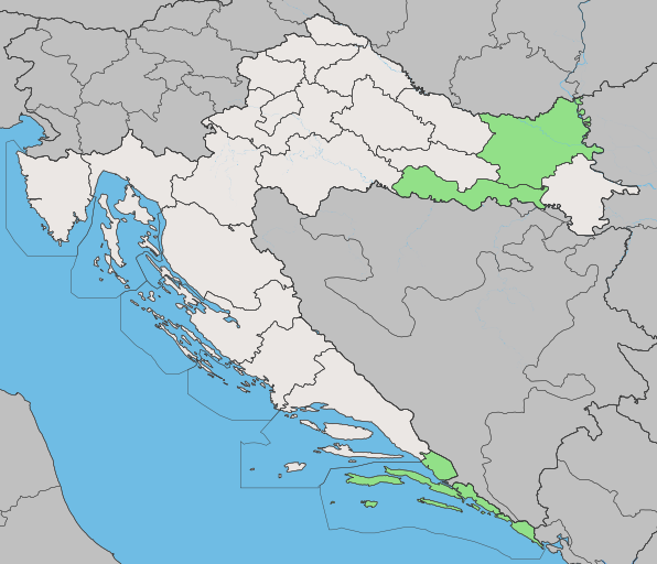 Croatia regions