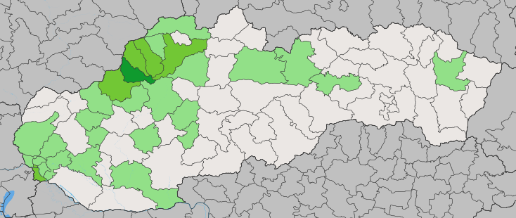 Slovakia counties