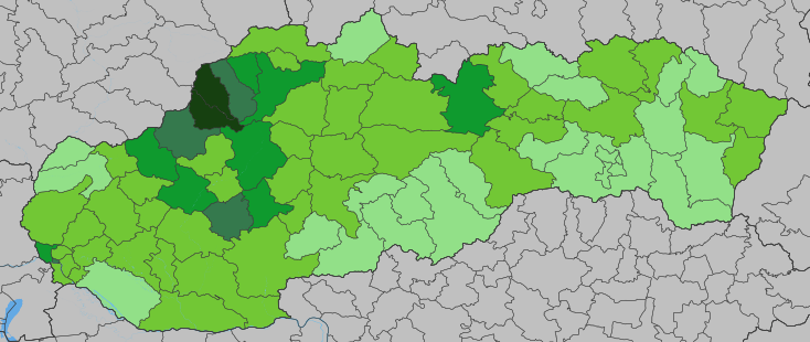 Slovakia counties