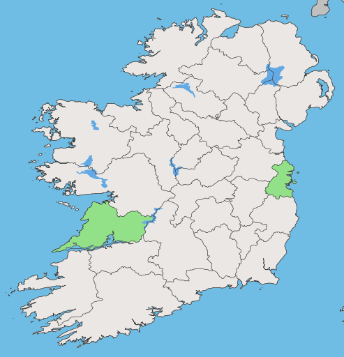 Ireland counties