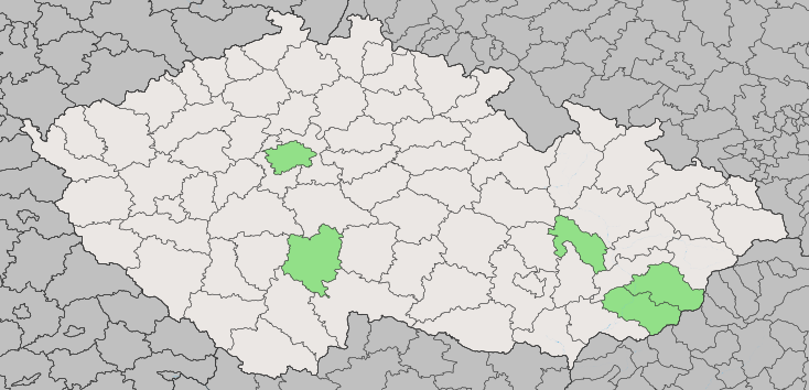 Czechia counties