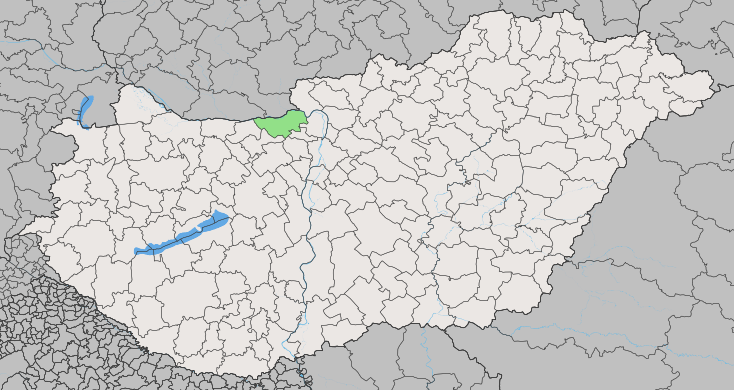 Hungary counties