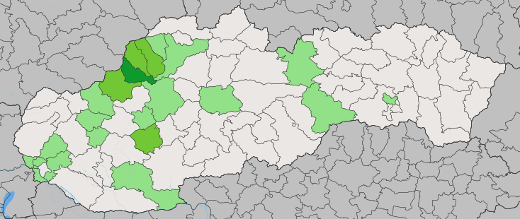 Slovakia counties