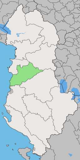 Albania counties