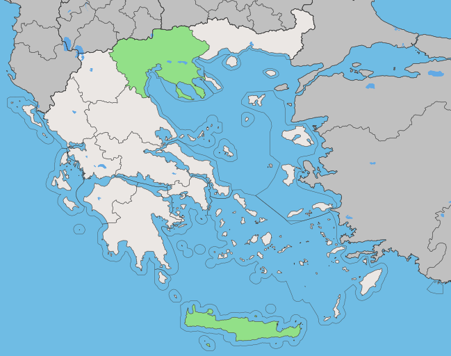 Greece regions
