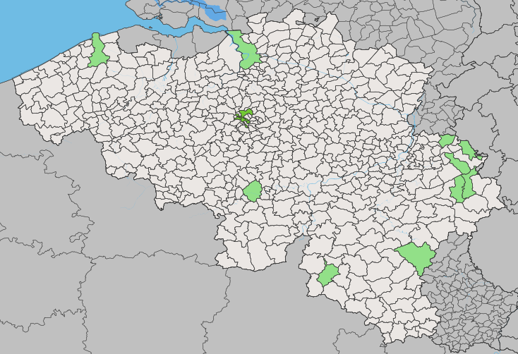 Belgium counties
