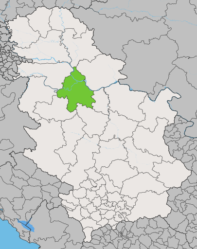 Serbia counties