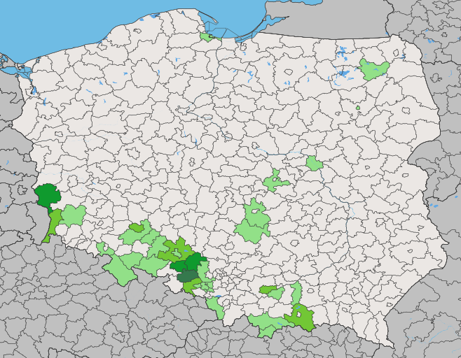 Poland counties