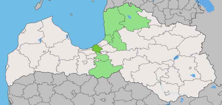 Latvia counties