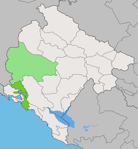 Montenegro counties
