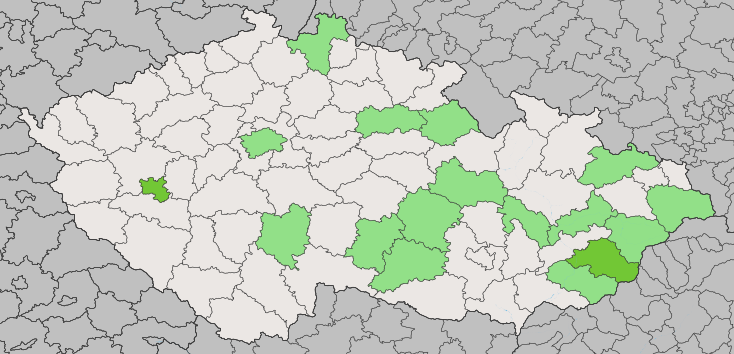 Czechia counties
