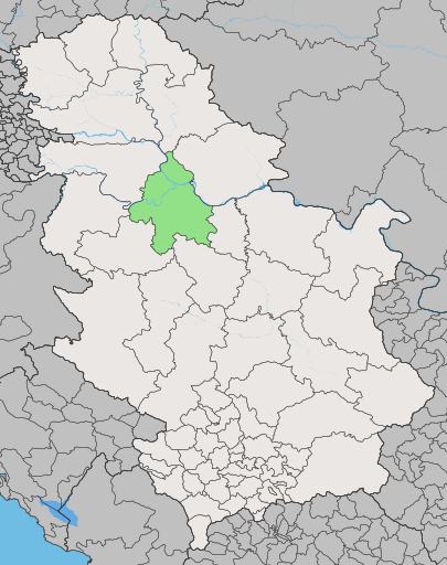 Serbia counties