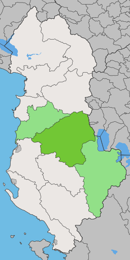 Albania counties