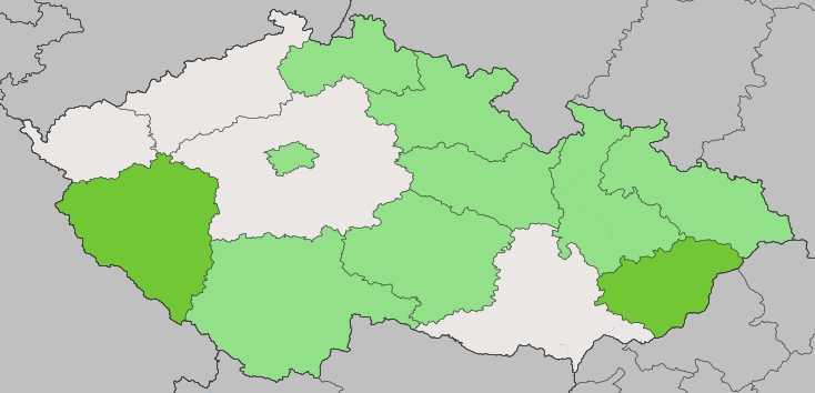 Czechia regions