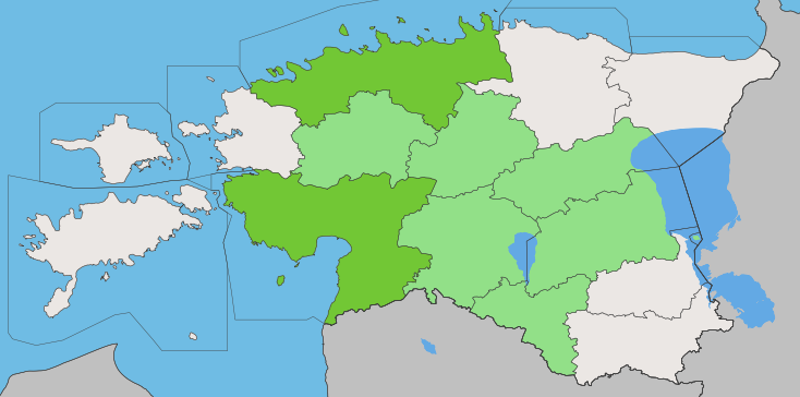 Estonia regions