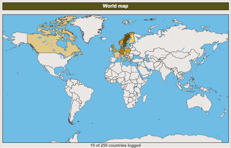 Maps tab - Project-GC